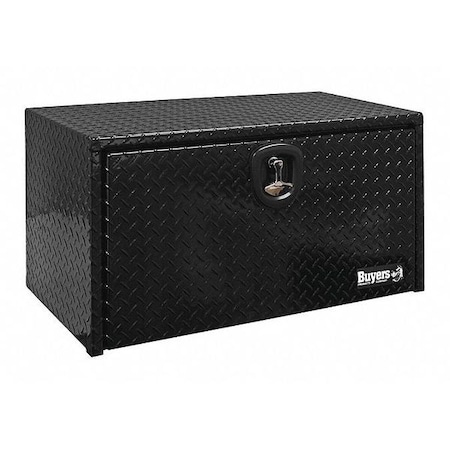 Buyers Products 14x12x30 Inch Black Diamond Tread Aluminum Underbody Truck Box 1725153