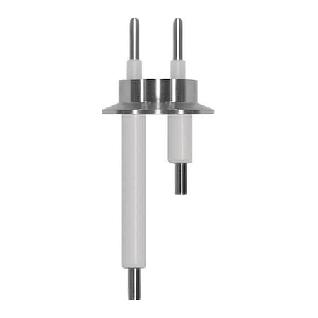 Lumenite Probe, 2 Lvl, 316SS 1.5", Tri-Clamp 2DCFT1.5"-316SS-12"-24"