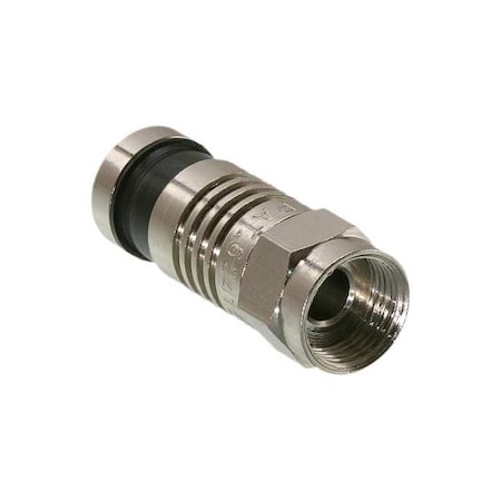 Gem By Triplett RG6 Dual/Tri/Quad Shield cable F M, PK10 0406-6CSQSTP