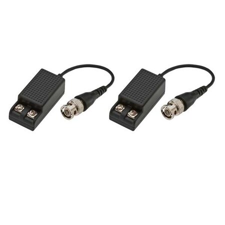 Gem By Triplett CCTV Balun, BNC pigtail to screw term, PR BLN-STPT2