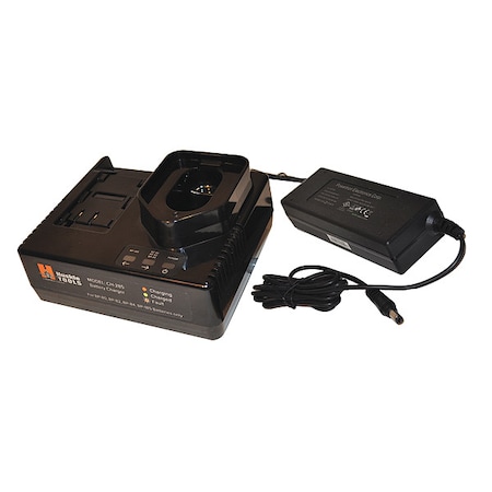 Huskie Tools Dual-Bay 18V 5.0 Amp HourBattery Charger CH-285