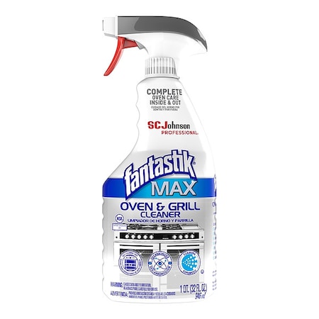 Fantastik Complete Oven Care, 32 oz, Foam, Purple, PK8 323562