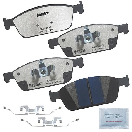 Bendix Disc Brake Pad Set, MKD1645FM, Front MKD1645FM