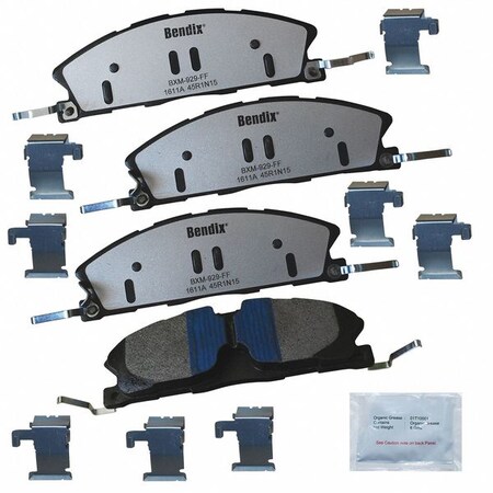 Bendix Disc Brake Pad Set, MKD1611AFM, Front MKD1611AFM