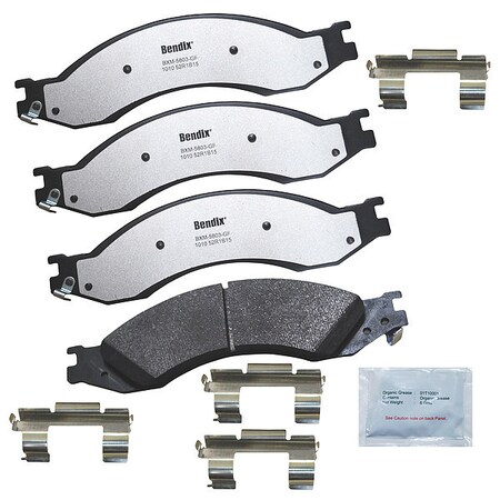 Bendix Disc Brake Pad Set, MKD1010FM, Front/Rear MKD1010FM
