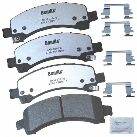 Bendix Disc Brake Pad Set, MKD974AFM, Rear MKD974AFM