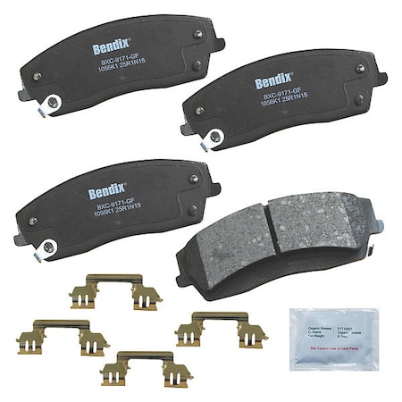 Bendix Disc Brake Pad Set, CFC1056K1, Front CFC1056K1