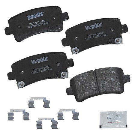 Bendix Disc Brake Pad Set, CFC1430VR, Rear CFC1430VR