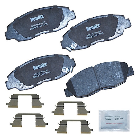 Bendix Disc Brake Pad Set, CFC465AK2, Front CFC465AK2
