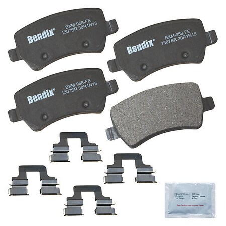 Bendix Disc Brake Pad Set, CFM1307SR, Rear CFM1307SR
