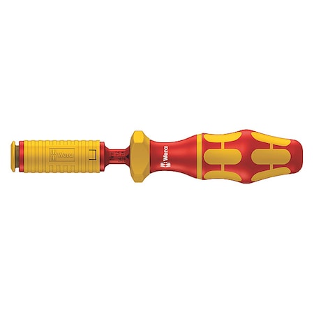 Wera VDE Adjustable Torque Handle, 1.2-3.0 Nm 05074750001
