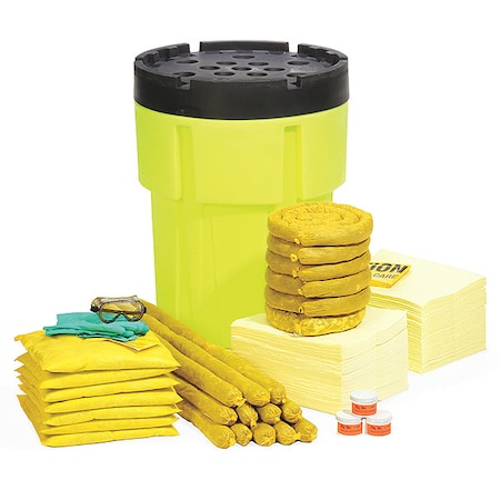 Spilltech Hazmat Spill Kit, 79.7 gal., Drum SPKHZ-95-HV