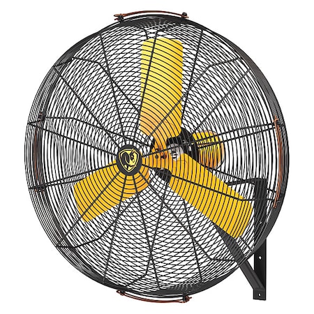 Big Ass Fans Standard-Duty Industrial Fan, Variable Speeds, Black, Controller, Mount F-AE1-3001L13S34