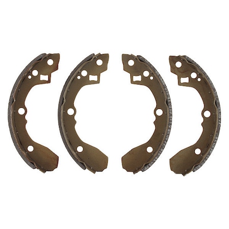 Bendix Brake Shoe Set Drum Brake Shoe, 697, Rear 697