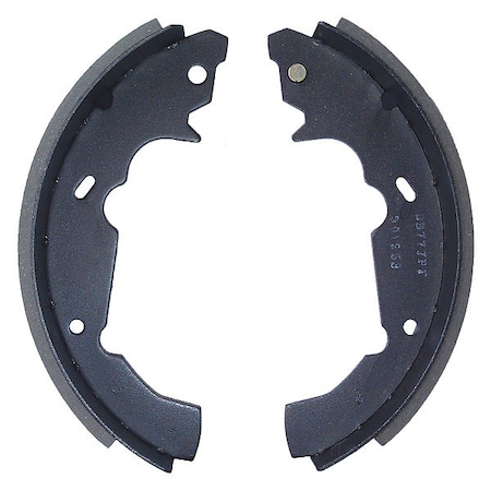 Bendix Brake Shoe Set Drum Brake Shoe, 665, Rear 665