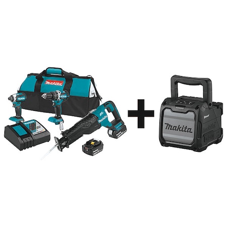 Makita Cordless Combination Kit, Tools, 18V DC XT328M XRM08B