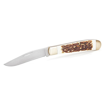 SHEFFIELD Knife, Folding, Trapper, 3.15", Clip Point 12201