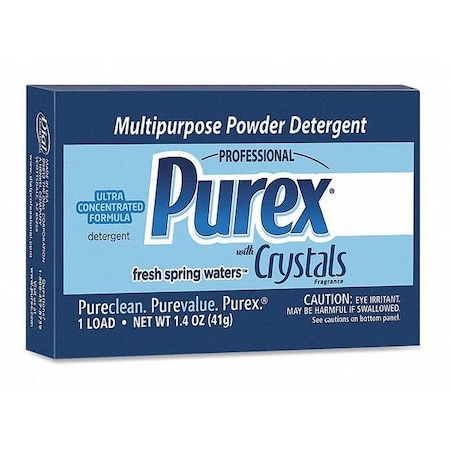 Purex Detergent, Vend Pack, 1 Load, PK156 10245