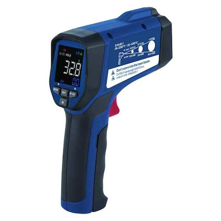 Reed Instruments Infrared Thermometer, Adjustable 0.10 to 1.00, -26 Degrees  to 2282 Degrees F R2330
