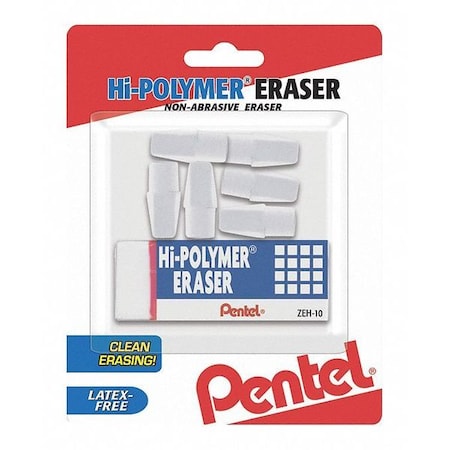 Pentel Eraser, Caps, We, PK10 ZEH02BP10