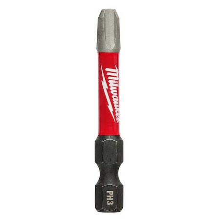 Milwaukee Tool SHOCKWAVE 2 in Phillips No. 3 Impact Duty Power Bit, 1-Piece 48-32-4463