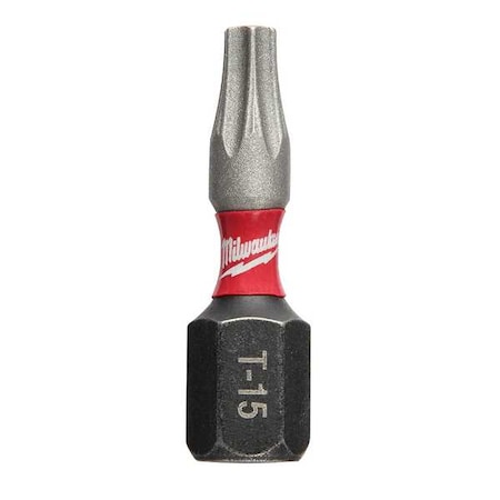 Milwaukee Tool SHOCKWAVE Impact Torx T15 Insert Bits (25 Pk) 48-32-4134