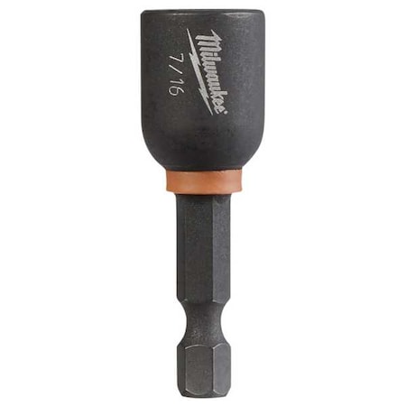 Milwaukee SHOCKWAVE Impact Duty 7/16 x 1 7/8inch Magnetic Nut Driver 10 Pack - 49-66-0506