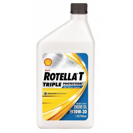 Rotella Diesel Motor Oil, 1 gal., 10W-30, Rotella 550019920