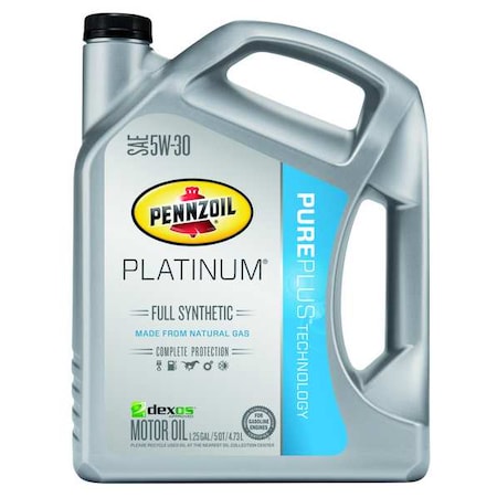 PENNZOIL Engine Oil, 5W-30, Full Synthetic, 5 Qt. 550046126