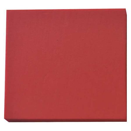 Zoro Select Foam Sheet, Crosslink, 24 in W, 48 in L, 1 in Thick, Red ZUSA-XPE-664