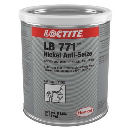 Loctite Nickel Anti-Seize Compound, 8 lb, Can, LB 771 234269