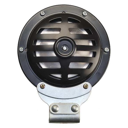 Wolo Industrial Horn, Black Painted, 5 in. dia. 372LC-24/48