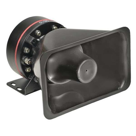 Wolo Speaker, Electric, 7-3/8 in., Plastic, 12VDC 4002