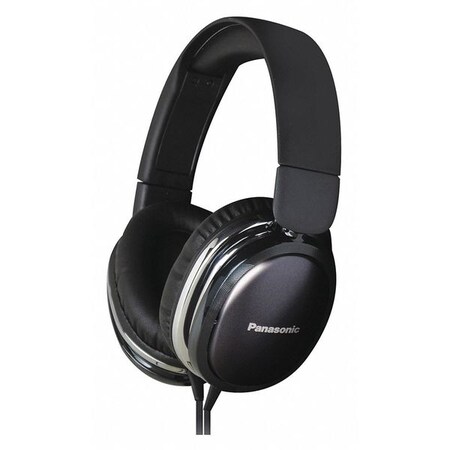 Panasonic Headphones, Black, Cord RP-HX450C-K