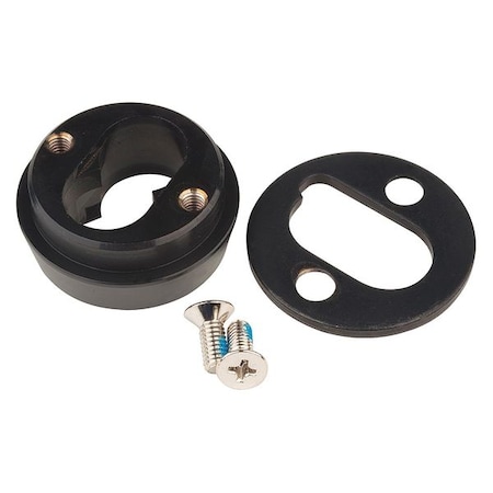 Delta Lock Sliding Door Lock, Black, 3/4 For Door Thickness, SFIC Key Type G085056