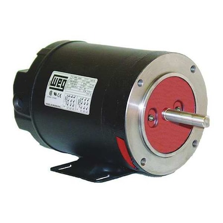 Weg Three-Phase General Purpose Motor, 1 HP, 143/5TC Frame, 575V AC Voltage, 1760 rpm Nameplate RPM 00118OT3H143TC-S