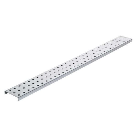 Alligatorboard Pegboard, 3in.Hx32in.W, Metal, Gray, PK2 ALGSTRP3X32GALV