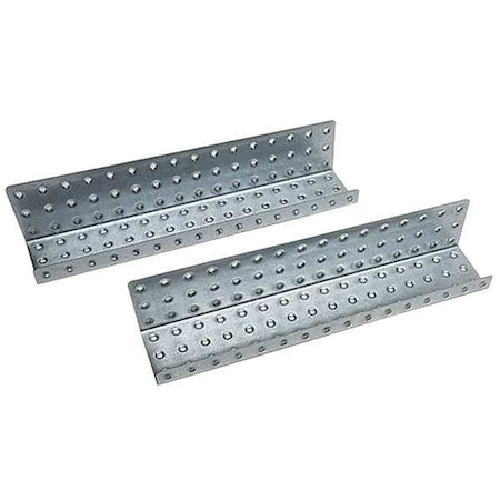 Alligatorboard Shelf, 16in.Wx3in.Dx16in.L, Metal, PK2 ALGSHELF3X16GALV