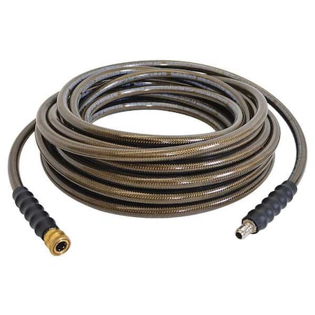 Simpson 50 ft L Cold Water Hose, 3/8 in Dia, Polyurethane, Brown 41028
