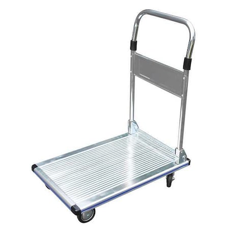 Zoro Select Platform Truck, Folding Handle, 29x18-1/2 33H180