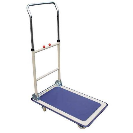 Zoro Select Platform Truck, Folding Handle, 29x19 33H178