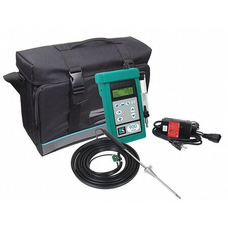 Uei Test Instruments Combustion Analyzer, Plus NO1 KM900CON
