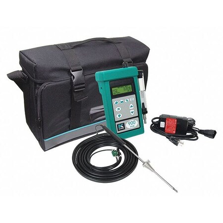 Uei Test Instruments Combustion Analyzer, Plus NO1/NO2 KM900CONOX