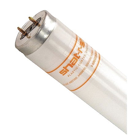 Shat-R-Shield SHAT-R-SHIELD 40W, T12 Linear Fluorescent Light Bulb F40T12 Neutral Deluxe