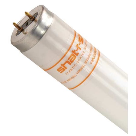 Shat-R-Shield SHAT-R-SHIELD 40W, T12 Linear Fluorescent Light Bulb F40T12 CW Supreme