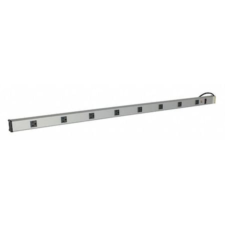 All American Benches By Iac Electrical Strip, 2in H x 48in W x 2in D QV-1004917