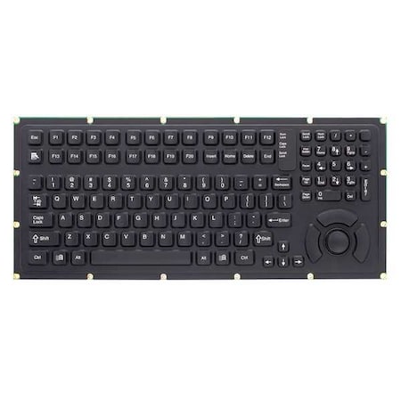 Ikey Industrial Keyboard, Corded, USB/PS2 5K-OEM-FSR-USB