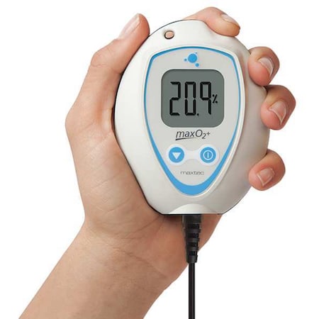 Maxtec Oxygen Analyzer, 1-11/32 in. D, Ext Sensor R217P72