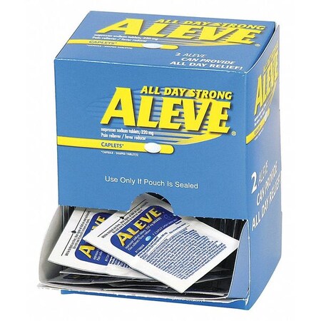 Aleve Naproxen Sodium, Tablet, 50, Packet, 220mg 90010