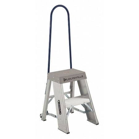 Louisville Step Stand, 27" H, Aluminum, 300 lb. AY8002-S55S56